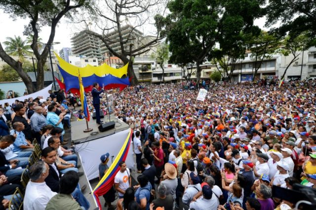 Venezuela's Guaido calls for 'biggest demo in history'