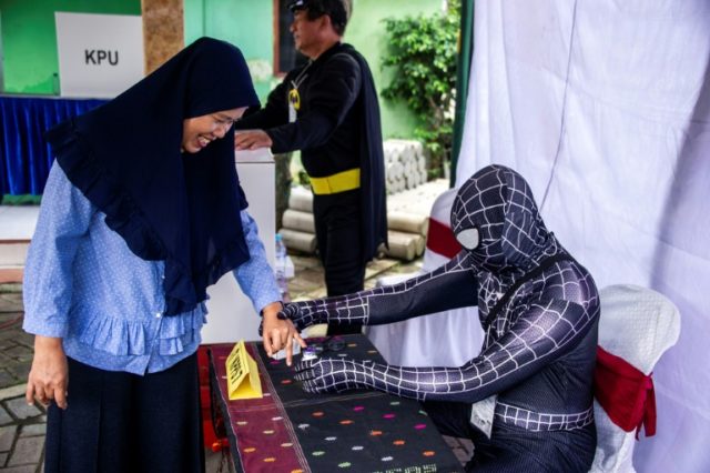 Indonesia lures voters with ghouls, superheros and tons of fun