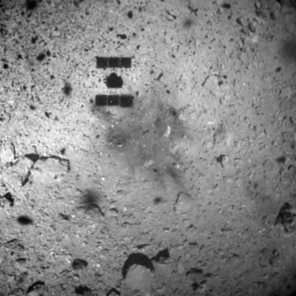 Japan creates first artificial crater on asteroid