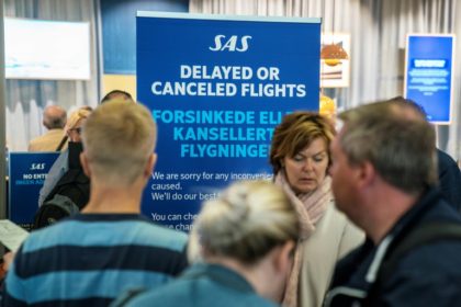 SAS pilot strike strands 72,000 passengers
