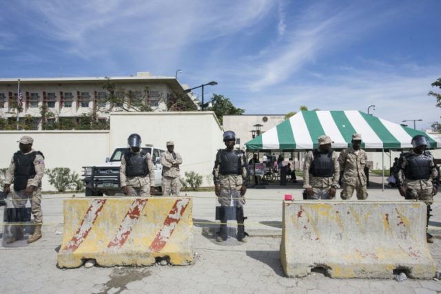 US embassy reports gunfire near Haiti mission