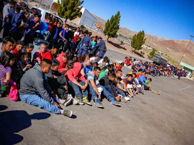 U.S. Border Patrol agents working in El Paso apprehend 1,036 illegal aliens. Agents took c