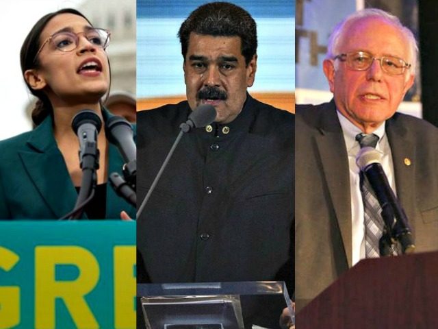 AOC, NIcholas Maduro, Bernie Sanders