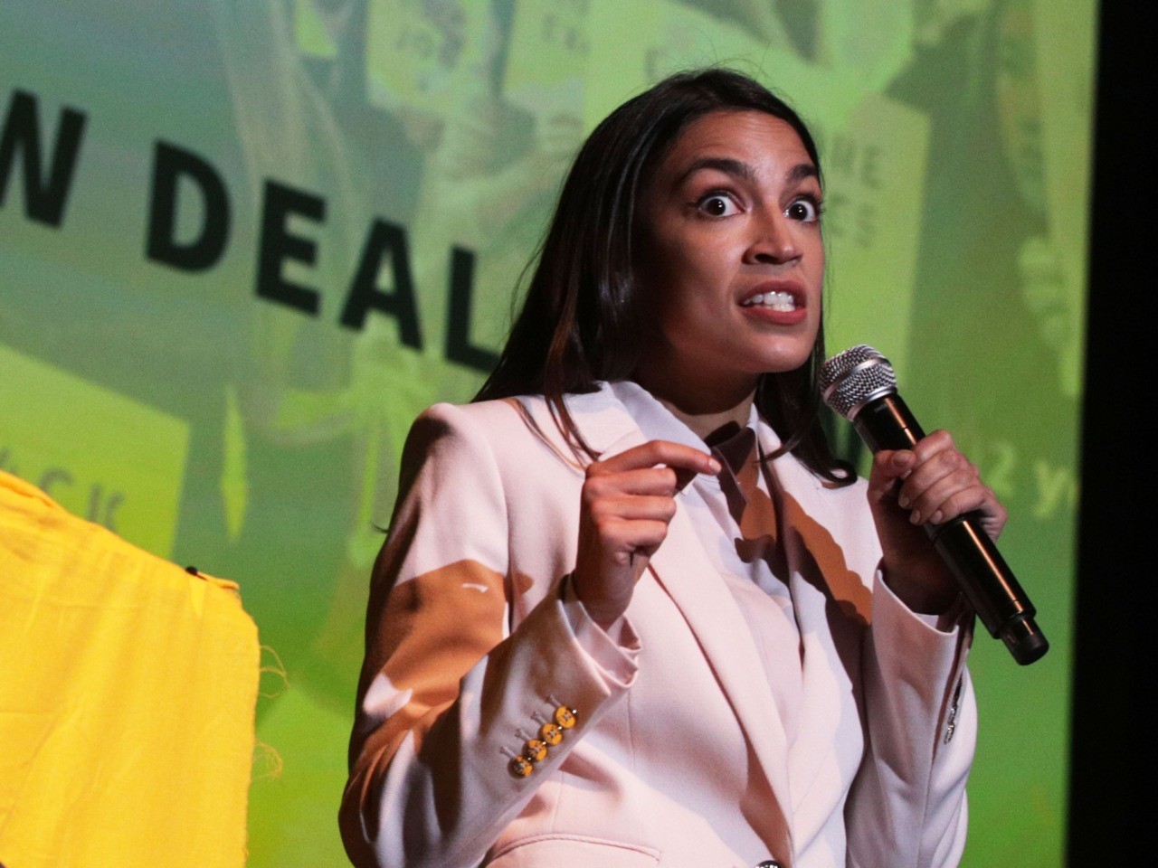 Ocasio-Cortez Calls for Green New Deal to Combat NYC Subway Flooding