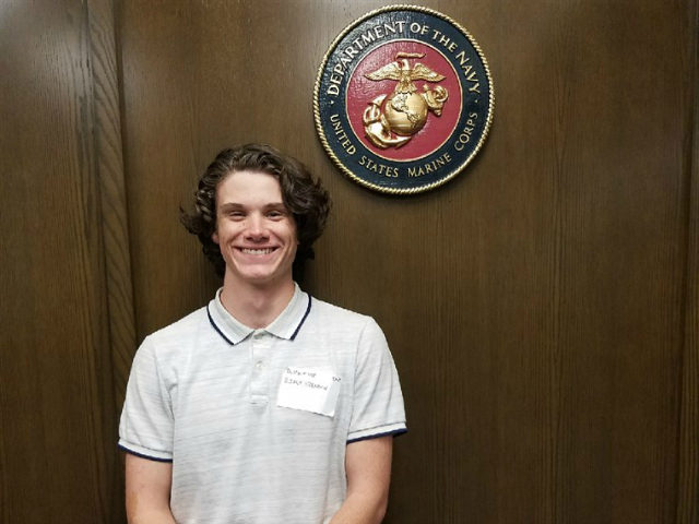 A student, Brendan Bialy, who plans to become a Marine, helped tackle and disarm one of the shooters at Colorado’s STEM School Highlands Ranch Tuesday.