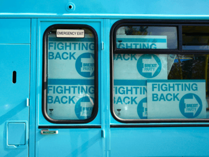 Brexit Party Bus