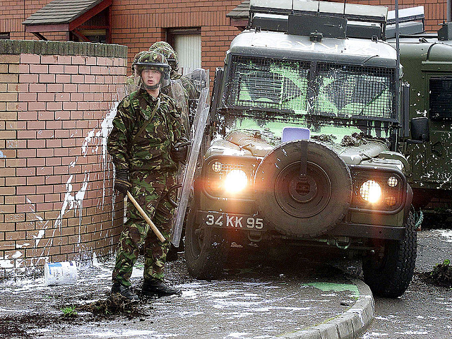 British Soldier Ulster