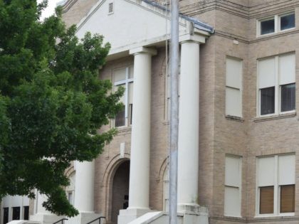 The Freedom from Religion Foundation filed a complaint against San Jacinto County, Texas, over a cross displayed on the courthouse. (Photo: Lana Shadwick,/Breitbart News)