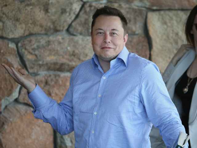 Elon Musk shrugs