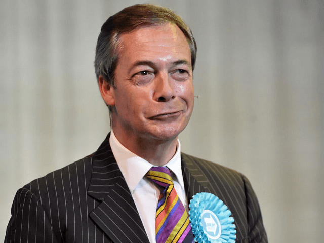 Farage Looks Pleased