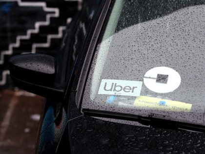 SAN FRANCISCO, CALIFORNIA - MARCH 22: The Uber logo is displayed on a car on March 22, 2019 in San Francisco, California. Uber Technologies Inc. announced that it has selected the New York Stock Exchange for its much anticipated initial public offering that could be one of the top five …