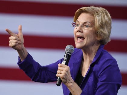 LAS VEGAS, NEVADA - APRIL 27: Democratic presidential candidate U.S. Sen. Elizabeth Warren