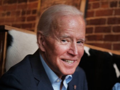 CONCORD, NEW HAMPSHIRE - MAY 14: Former Vice President and Democratic Presidential candidate Joe Biden visits a New Hampshire coffee shop on May 14, 2019 in Concord, New Hampshire. The Former Vice President made a number of public appearances over two days in New Hampshire, his first visit to the …