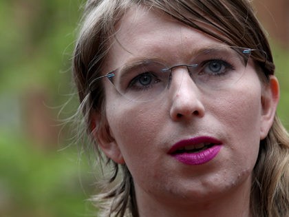 ALEXANDRIA, VIRGINIA - MAY 16: Former U.S. Army intelligence analyst Chelsea Manning addre