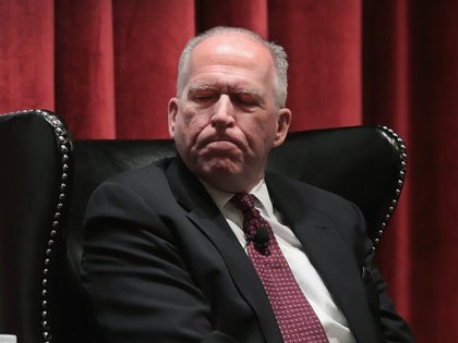 CHICAGO, IL - JANUARY 05: CIA Director John Brennan speaks during a forum at the University of Chicago on January 5, 2017 in Chicago, Illinois. Brennan is expected meet with President-Elect Donald Trump tomorrow, a meeting that Brennan expects to be "robust if not sporty". Trump has been critical of …