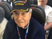 Honor Flight veteran Frank Manchel.