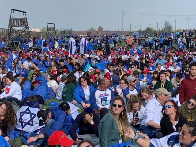 BIRKENAU -- The 31st annual March of the Living concluded Thursday afternoon at the memori