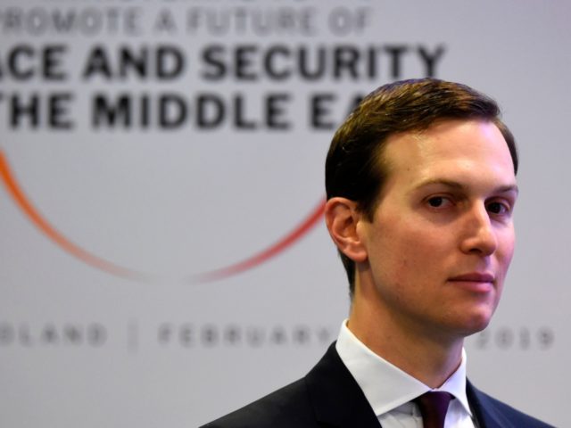 White House US Senior Advisor Jared Kushner attends the conference on Peace and Security i