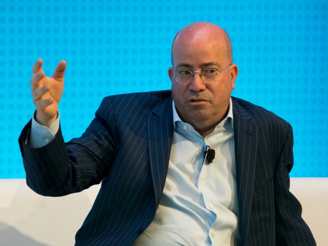 jeff Zucker, President of CNN, is interviewed during a Financial Times Future of News event March 22, 2018 in New York. / AFP PHOTO / Don EMMERT (Photo credit should read DON EMMERT/AFP/Getty Images)