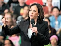 In this Sunday May 19, 2019 photo Democratic presidential candidate Sen. Kamala Harris, D-Calif., talks during her first campaign organizing event at Los Angeles Southwest College in Los Angeles. (AP Photo/Richard Vogel)