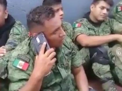 Kidnapped Mexican army