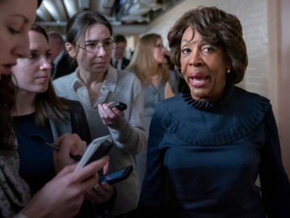 Rep. Maxine Waters, D-Calif., chair of the House Committee on Financial Services, is asked