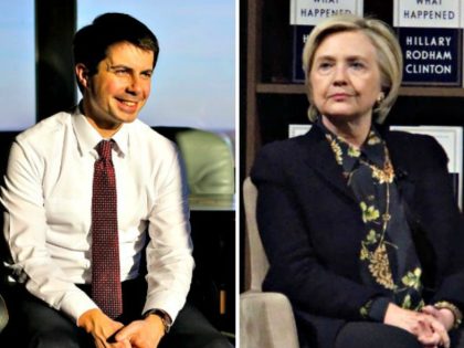 Mayor Pete, Hillary Getty