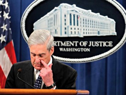 Special counsel Robert Mueller speaks at the Department of Justice Wednesday, May 29, 2019