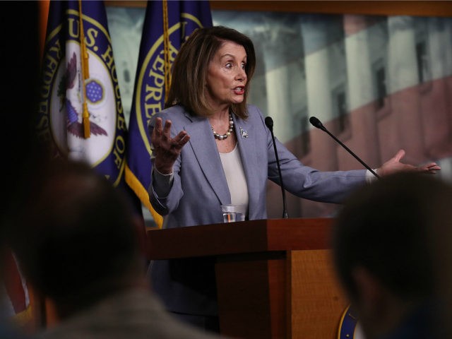 U.S. Speaker of the House Nancy Pelosi (D-CA) answers questions during a press conference at the U.S. Capitol on May 09, 2019 in Washington, DC. During the press conference Pelosi said the U.S. is in a "constitutional crisis" and warned that House Democrats may find additional members of the Trump …