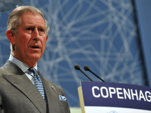Britain's Prince Charles speaks during the welcoming ceremony of the high level segment at