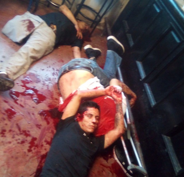 GRAPHIC: Mexican Cartel Gunmen Kill Three in Border City Bar.