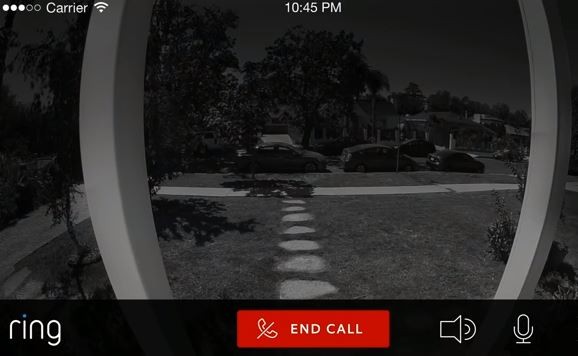 Camera image from a Ring doorbell.