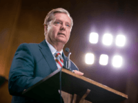 Senate Judiciary Chairman Lindsey Graham, (R-SC)., speaks at a news conference proposing legislation to address the crisis at the southern border at the U.S. Capitol on May 15, 2019 in Washington, DC. Senate Republicans met with Vice President Mike Pence and White House Advisor Jared Kushner yesterday to discuss President …