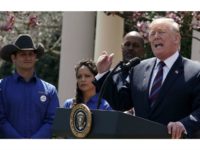 President Trump speaking about tax cuts for American workers. Photo: Alex Wong/Getty Images. "