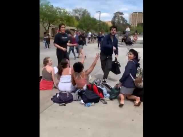 UNLV TPUSA protest