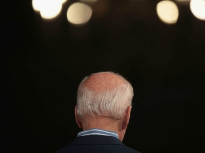 Democratic presidential candidate and former vice president Joe Biden speaks to guests during a campaign event at The River Center on May 1, 2019 in Des Moines, Iowa. The event was Biden’s final rally in the state, wrapping up his first visit since announcing that he was officially seeking the …