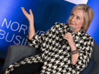 Former US Secretary of State, Hillary Rodham Clinton, attends an international conference focusing on gender equality at BI Norwegian Business School in Oslo, Friday, March 8, 2019. (Berit Roald/NTB scanpix via AP) Photo: Berit Roald, SUB / Associated Press