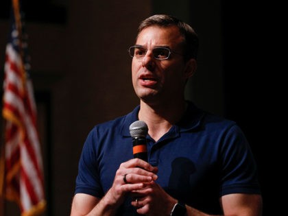 GRAND RAPIDS, MI - MAY 28: U.S. Rep. Justin Amash (R-MI) holds a Town Hall Meeting on May