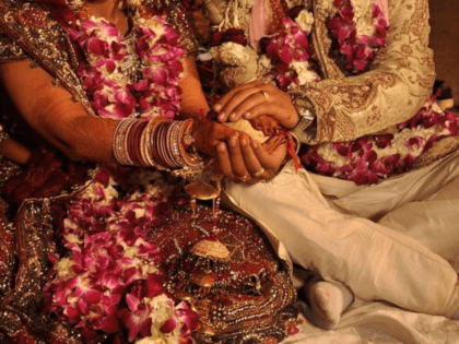 Traditional Indian Wedding. Image Source: Wikimedia Commons.