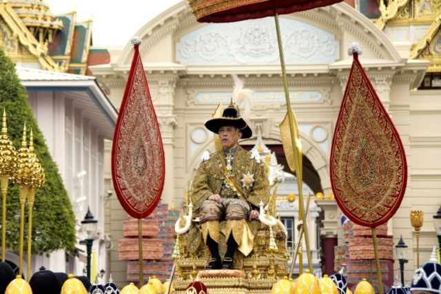 The Thai king's coronation started on Saturday, and is the first in 69 years Thai King Rama X set for first grand procession since coronation