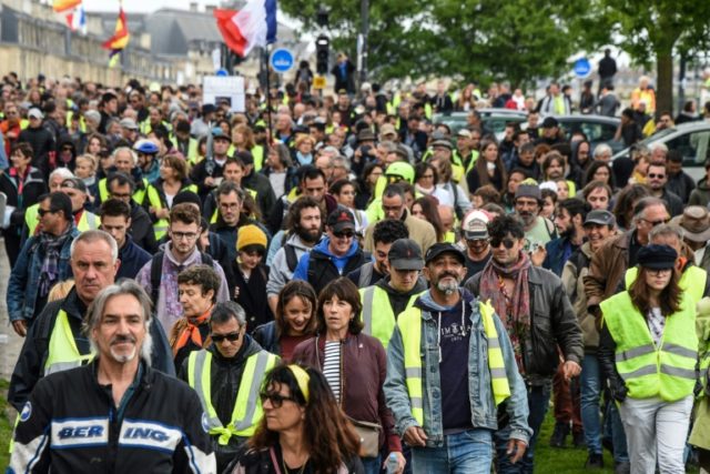 Demonstrators joined the latest 'yellow vest' in Bordeaux, where support for the movement is strong French stars back 'yellow vests' as protesters march again