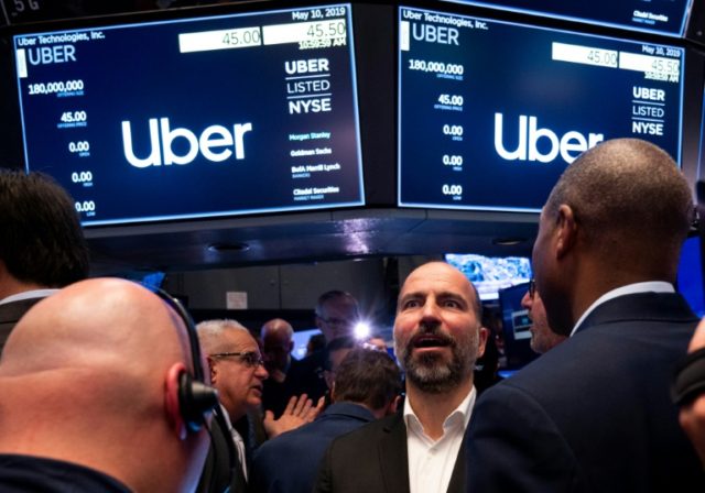 Uber extends losses following last week's rocky debut