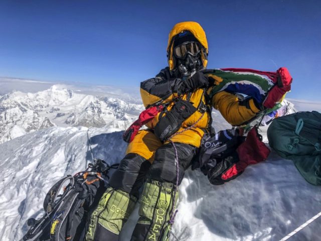 Black Africans must pick up Everest challenge, says landmark climber