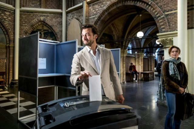 Dutch populist Baudet spreads wings in EU vote