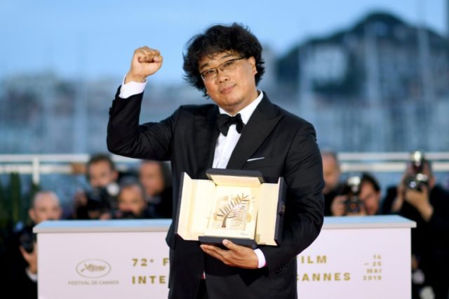 South Korea's biting satirist Bong strikes Cannes gold