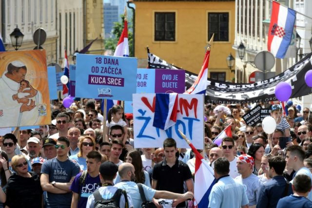 Thousands of Croatians rally against abortion