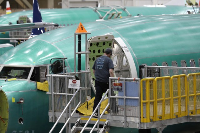 Aviation Safety Record This March 27, 2019, file photo shows a Boeing 737 MAX 8 airplane on the assembly line during a brief media tour of Boeing's 737 assembly facility in Renton, Wash. Recent crashes have caused an uptick in airline fatalities in 2018 and 2019 after a long trend of safer flying. Boeing 737 Max accidents have raised concern over the ability of all pilots to handle automation. Still, aviation deaths are down sharply from the 1990s, and experts credit advances in aircraft and airport design, better air traffic control, and more pilot training. (AP Photo/Ted S. Warren, File) The Associated Press