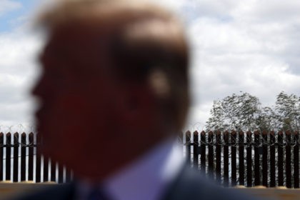 Border Wall Lawsuits The Latest Donald Trump In this Friday April 5, 2019, file photo, President Donald Trump speaks as he visits a new section of the border wall with Mexico in Calexico, Calif. A federal judge in California has blocked Trump from building sections of his long sought border wall with money secured under his declaration of a national emergency. U.S. District Judge Haywood Gilliam Jr. on Friday, May 24, 2019, immediately halted the administration's efforts to redirect military designated funds to build sections of wall on the Mexican border. (AP Photo/Jacquelyn Martin, File) The Associated Press