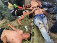 Falfurrias Station Border Patrol agents rescue four migrants suffering heat-related illness in Brooks County, Texas. (Photo: U.S. Border Patrol/Rio Grande Valley Sector)