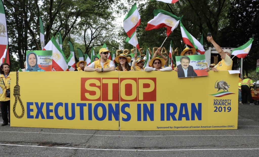 Iranian-Americans March in D.C., Call for Regime Change in Iran: ‘Down with Terrorist Regime in Iran’